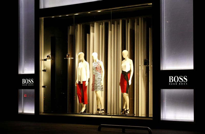 &copy; Reuters. FILE PHOTO: Hugo Boss store is seen in Polanco in Mexico City, Mexico May 20, 2017. Picture taken May 20, 2017. REUTERS/Henry Romero