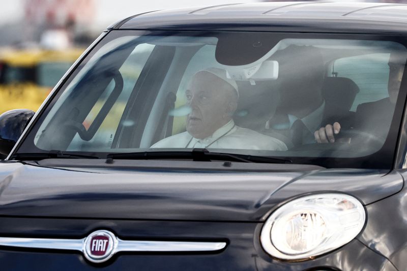 Pope Francis arrives in Portugal to preside over global youth event