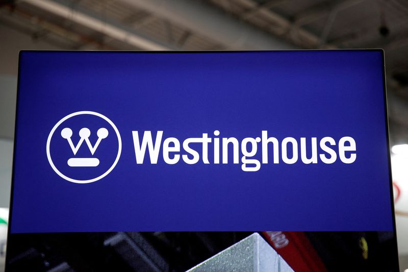 &copy; Reuters. FILE PHOTO: The logo of Westinghouse Electric Corp. is pictured at the World Nuclear Exhibition (WNE), the trade fair event for the global nuclear community in Villepinte near Paris, France, June 26, 2018. REUTERS/Benoit Tessier/File Photo
