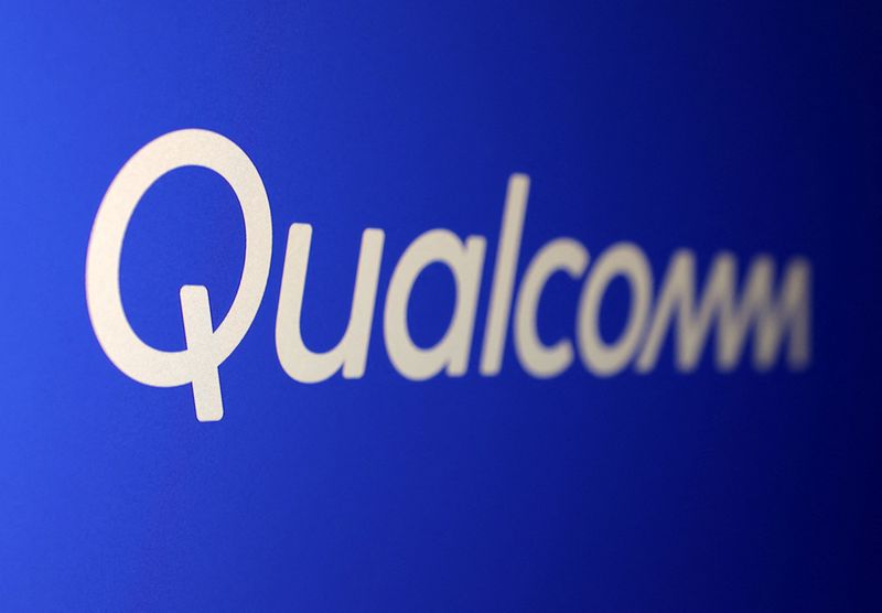 &copy; Reuters. Qualcomm logo is seen in this illustration taken, May 8, 2023. REUTERS/Dado Ruvic/Illustration