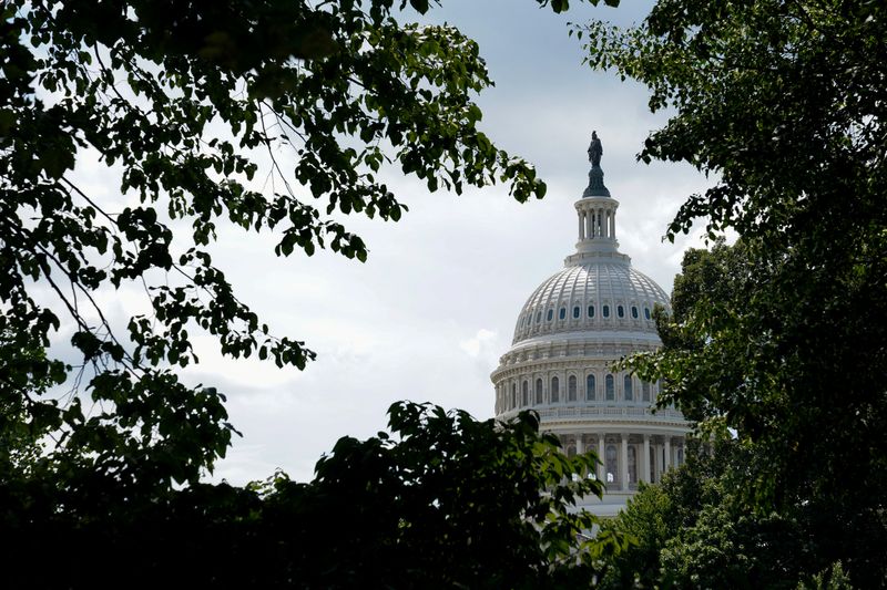 &copy; Reuters. 米首都ワシントンの連邦議会議事堂で銃撃の可能性が報告されたが、ワシントン市警はその後、容疑者も負傷者も確認されていないと発表した。６月２４日、ワシントンで撮影（２０２３年