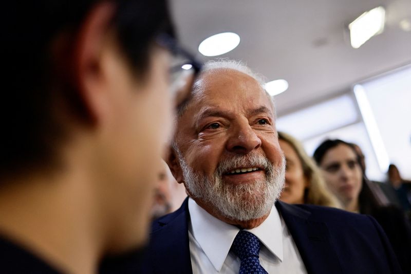 © Reuters. Presidente Luiz Inácio Lula da Silva 
02/08/2023
REUTERS/Ueslei Marcelino