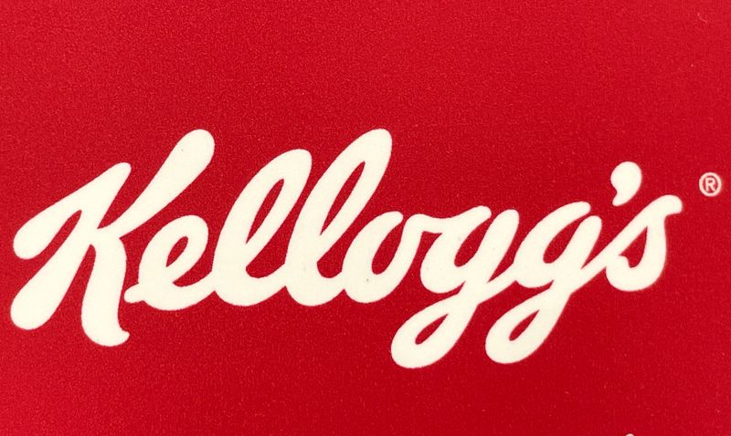 &copy; Reuters. Le logo Kellogg à New York, aux États-Unis. /Photo prise le 21 juin 2022/REUTERS/Mike Segar