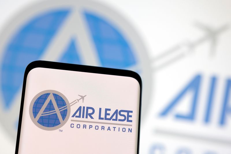 &copy; Reuters. Air Lease logo is seen displayed in this illustration taken, May 4, 2022. REUTERS/Dado Ruvic/Illustration