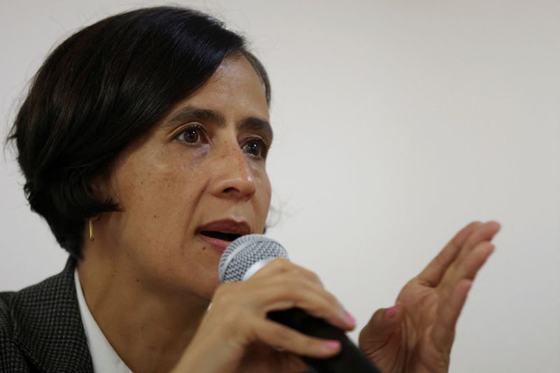&copy; Reuters. Ministra do Meio Ambiente da Colômbia, Susana Muhamad
12/07/2023
REUTERS/Luisa Gonzalez