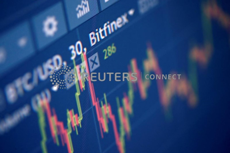 &copy; Reuters. Ilustração fotográfica do site da corretora de criptomoedas Bitfinex
27/09/2017 
REUTERS/Dado Ruvic