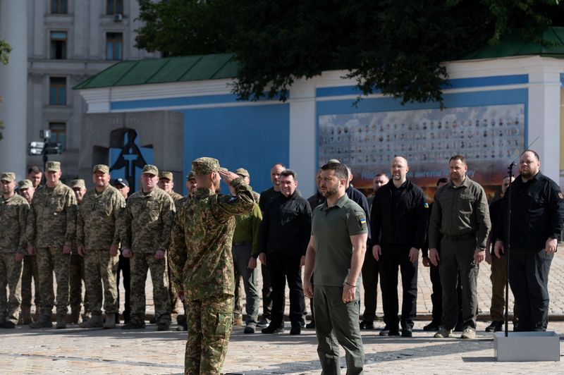 Ukraine's Zelenskiy decries 'revolting' practices at recruitment centres