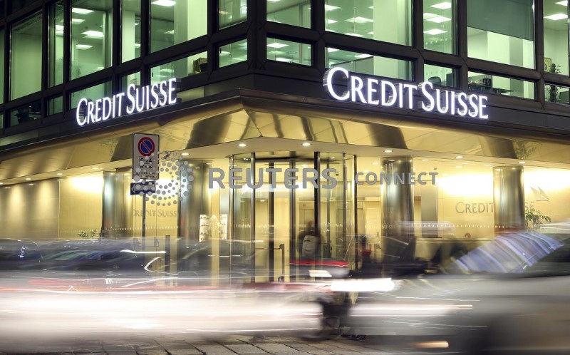 &copy; Reuters. O logotipo do Credit Suisse é visto na sede no centro de Milão
09/03/2016
REUTERS/Stefano Rellandini
