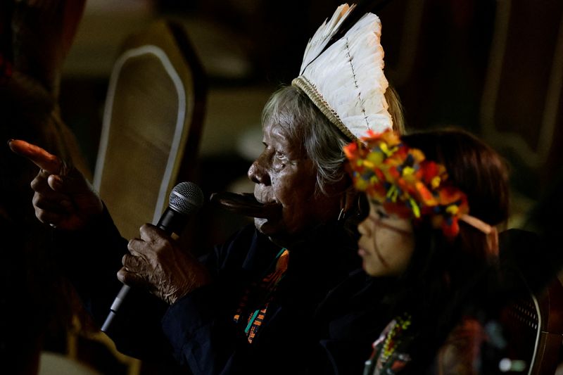 Exclusive-Amazon Indigenous chief Raoni warns of disaster if deforestation not stopped