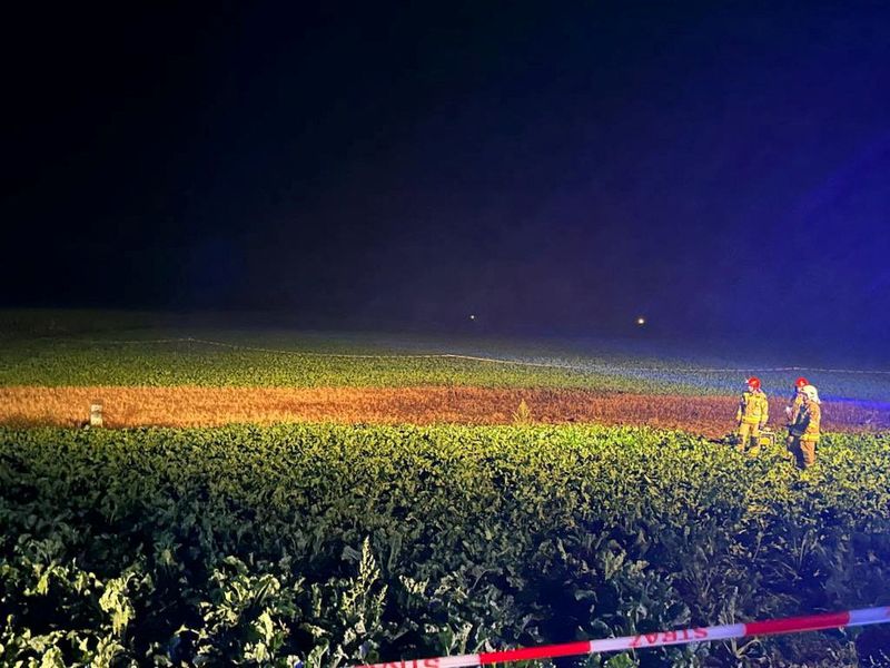 &copy; Reuters. A view shows a leak detected in Druzhba oil pipeline as reported by Polish pipeline operator PERN, in Chodecz, Poland August 5, 2023, in this picture obtained from social media. Anna Trzeciakowska via X/via REUTERS  