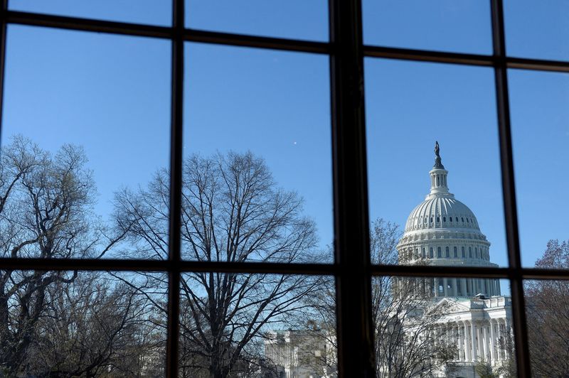 &copy; Reuters. FILE PHOTO: The U.S. Capitol dome is seen in the morning sun in Washington, D.C., U.S., March 9, 2023. REUTERS/Mary F. Calvert/File Photo