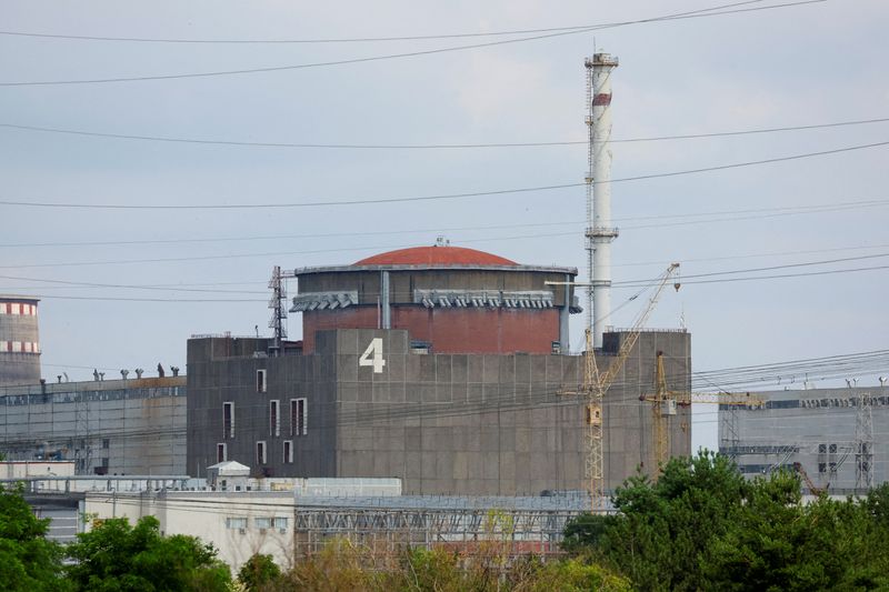 &copy; Reuters. الوحدة رقم 4 في محطة زابوريجيا النووية بأوكرانيا يوم 15 يونيو حزيران 2023. تصوير: ألكساندر إيرموشينكو- رويترز