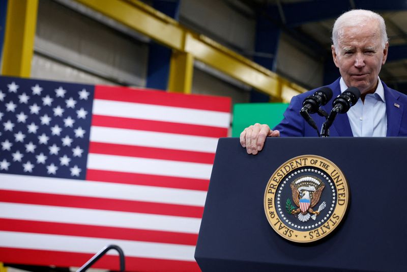 &copy; Reuters. Presidente dos EUA, Joe Biden
09/08/2023
REUTERS/Jonathan Ernst