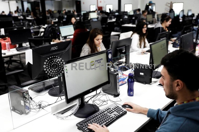 © Reuters. Sede do Mercado Livre em São Paulo
10/07/2017. REUTERS/Nacho Doce/File Photo