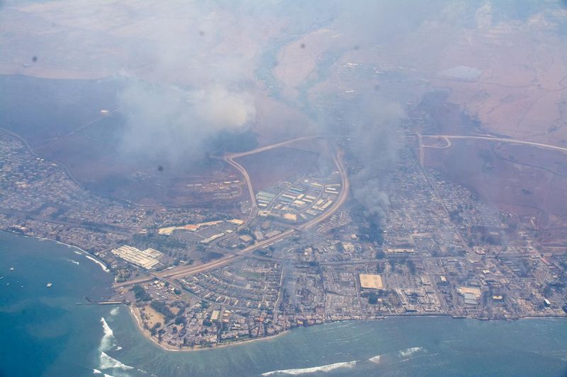 Biden expands US aid for Hawaii as wildfires grip Maui