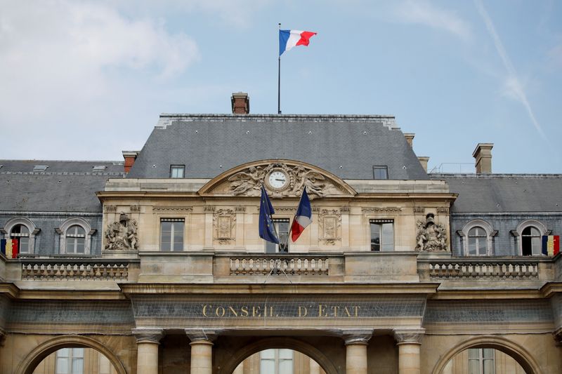 &copy; Reuters. Vue sur le Conseil d'Etat, à Paris. /Photo prise le 16 août 2021/REUTERS/Sarah Meyssonnier
