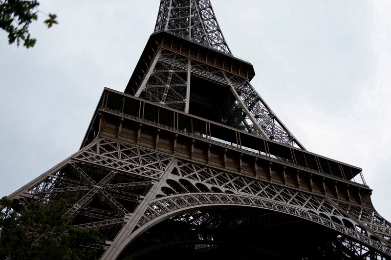 &copy; Reuters. برج إيفل في العاصمة الفرنسية باريس يوم 3 أغسطس آب 2023. تصوير: بنوا تيسيه - رويترز 