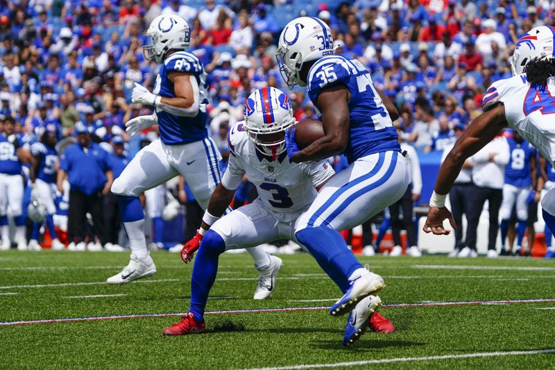 Bills safety Damar Hamlin returns to action in first regular