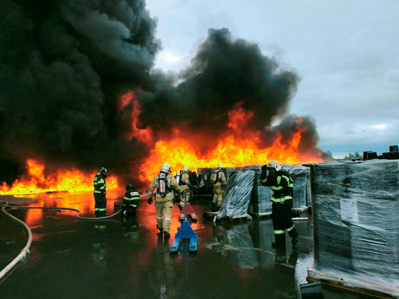 L'incendie dans un entrepôt d'engrais près de Moscou est éteint - Agences