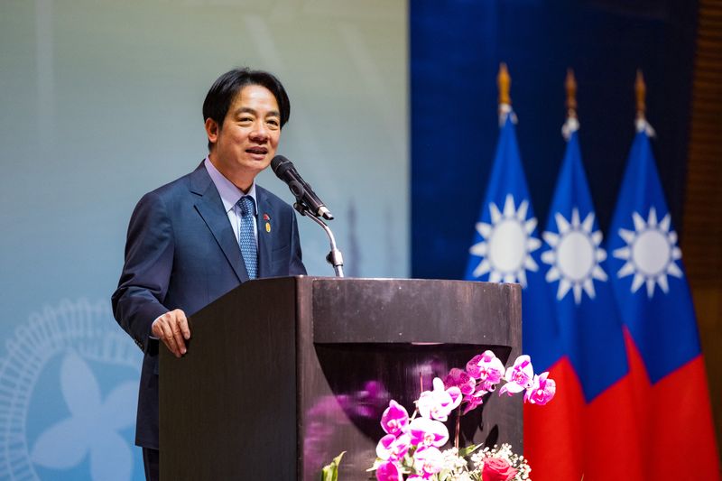 &copy; Reuters. Vice-presidente de Taiwan, William Lai, em Assunção
 15/8/2023   Divulgação via REUTERS