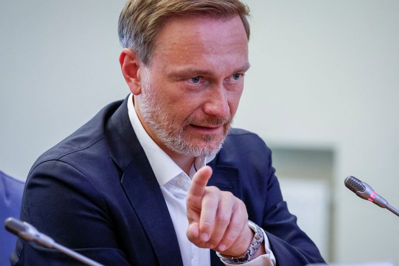 &copy; Reuters. Le ministre allemand des Finances, Christian Lindner. /Photo prise le 14 août 2023/REUTERS/Alina Smutko