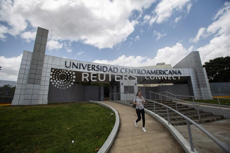 &copy; Reuters. Governo da Nicarágua ordena confisco de bens da principal universidade administrada por jesuítas, em Manágua 
16/08/2023
REUTERS