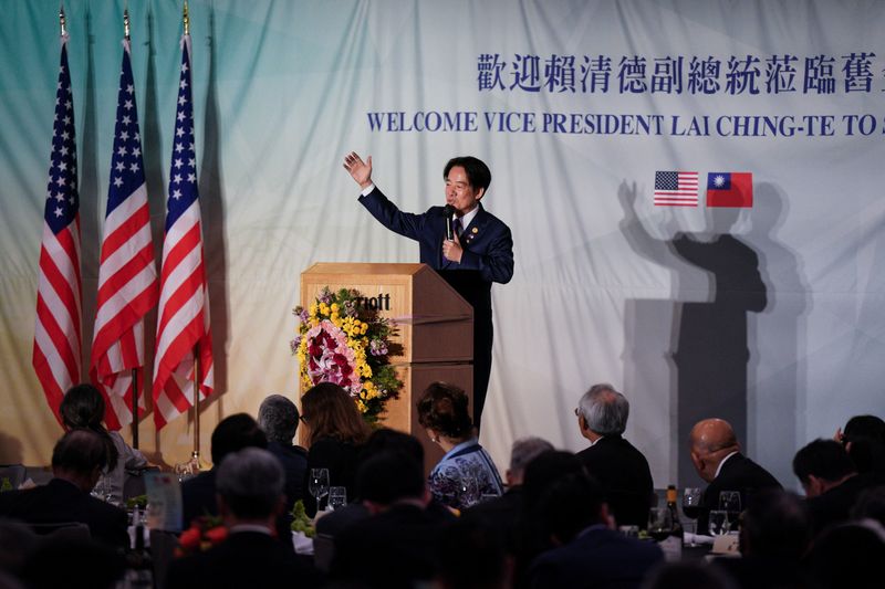 On San Francisco stop, Taiwan VP says will take peace as his 'lighthouse'