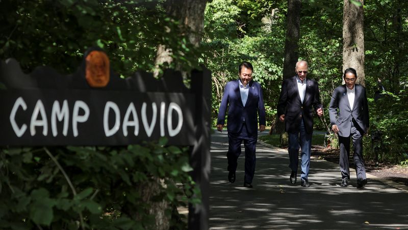 China lodges complaint over criticisms of it at Camp David