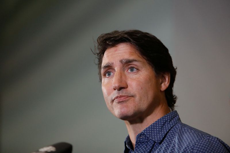 &copy; Reuters. Primeiro-ministro do Canadá, Justin Trudeau
18/08/2023
REUTERS/Amber Bracken