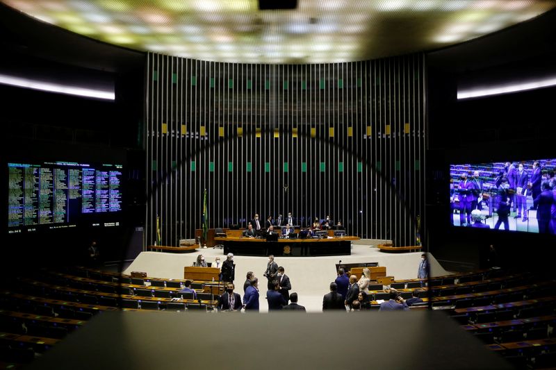 &copy; Reuters. Plenário da Câmara dos Deputados
21/12/2021
REUTERS/Adriano Machado