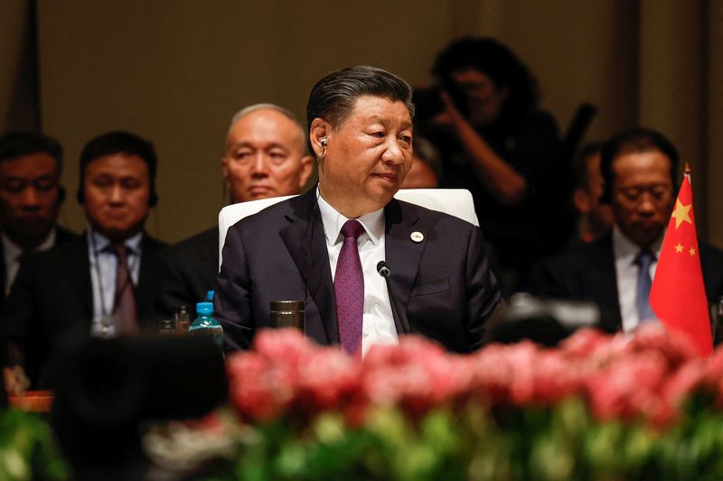 &copy; Reuters. Presidente da China Xi Jinping em Johanesburgo
 23/8/2023     GIANLUIGI GUERCIA/Pool via REUTERS