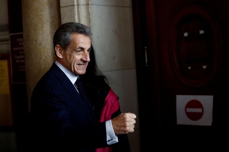 &copy; Reuters. Sarkozy em Paris
 15/12/2022   REUTERS/Stephane Mahe