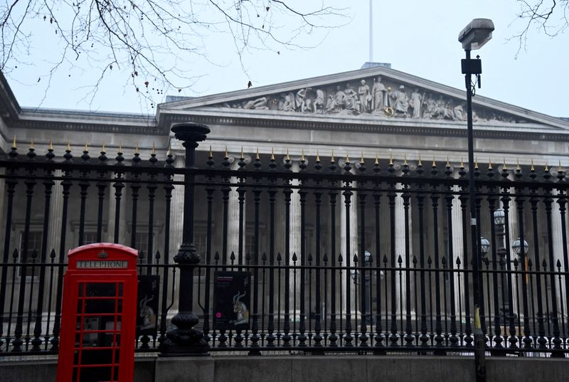 &copy; Reuters. Photo d'archives du British Museum, à Londres, en Grande-Bretagne. /Photo prise le 25 janvier 2023/REUTERS/Toby Melville