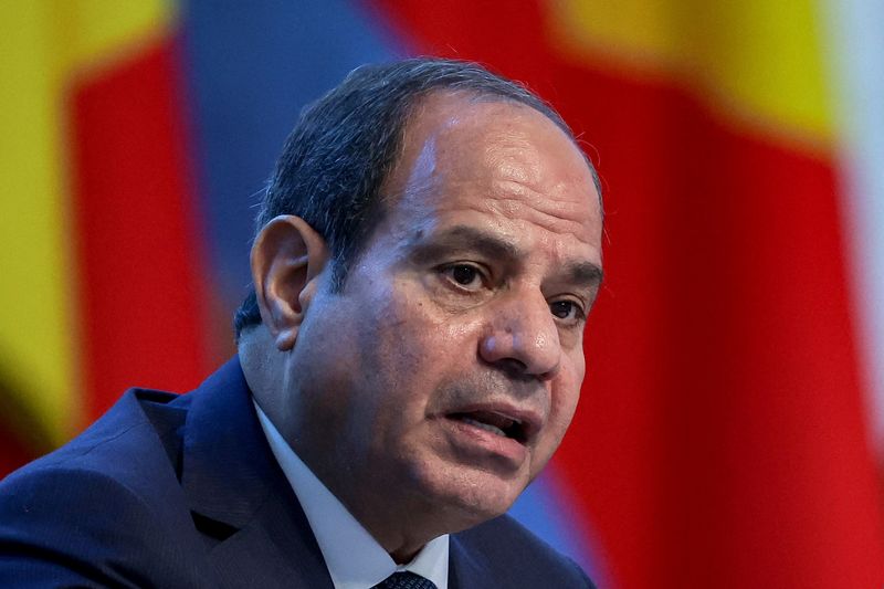 &copy; Reuters. Presidente do Egito, Abdel-Fattah al-Sisi 
28/07/2023
Donat Sorokin/TASS Host Photo Agency via REUTERS