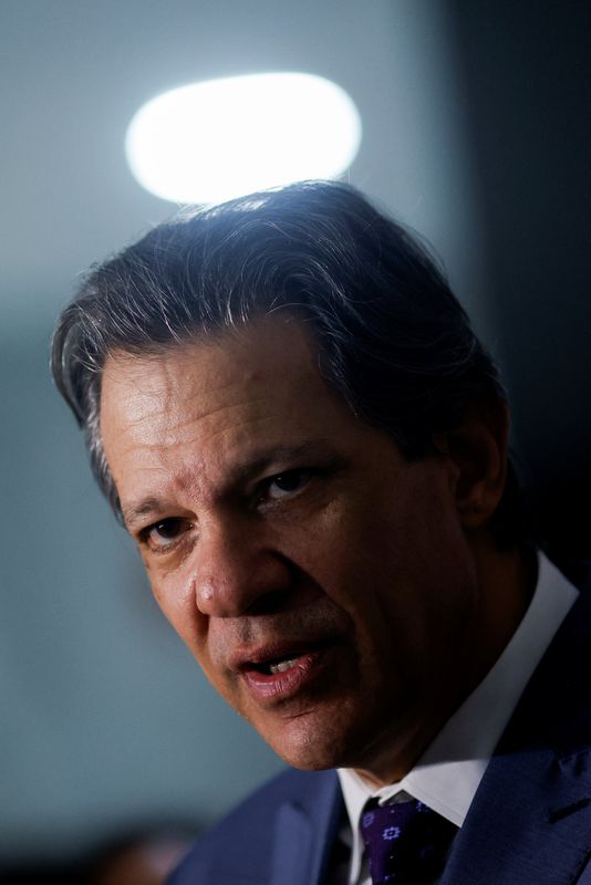 &copy; Reuters. Ministro Fernando Haddad 
28/08/2023
REUTERS/Adriano Machado