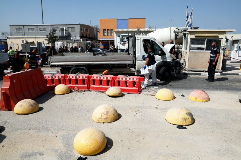 Palestinian trucker kills Israeli soldier in ramming, is shot dead