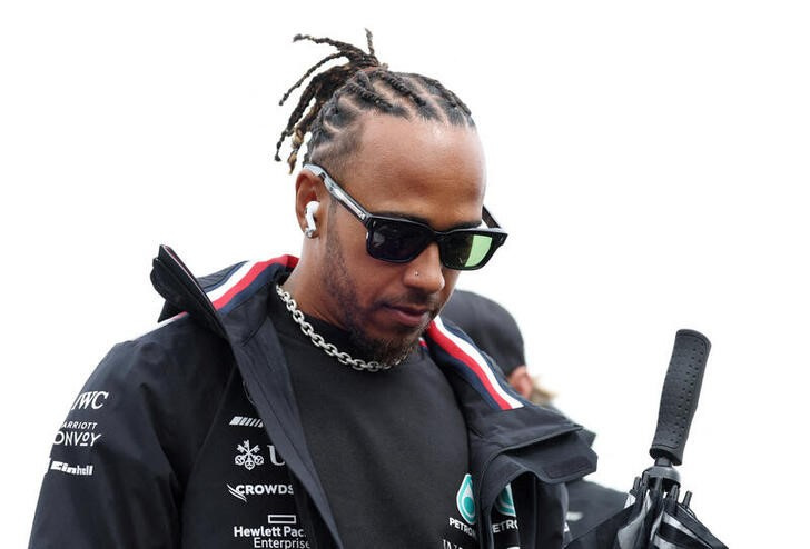 &copy; Reuters. Imagen de archivo del piloto inglés Lewis Hamilton, de Mercedes, durante el Gran Premio de Holanda de Fórmula Uno en el circuito de Zandvoort. 27 agosto 2023. REUTERS/Stephanie Lecocq