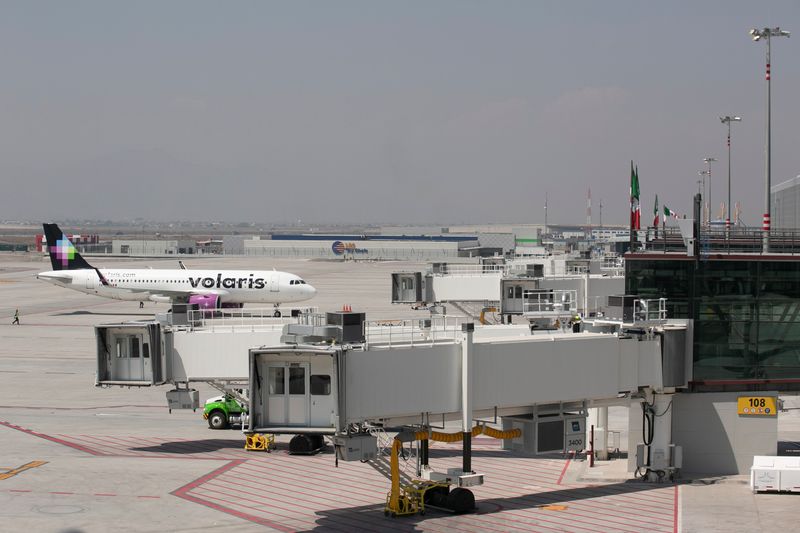 &copy; Reuters. FILE PHOTO: A view shows an area of the new Felipe Angeles International airport, in Zumpango, Mexico State, Mexico April 23, 2022. REUTERS/Quetzalli Nicte-Ha