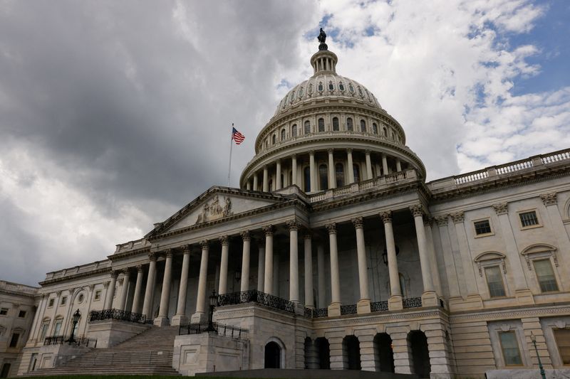 © Reuters. FILE PHOTO: The U.S. Capitol Building is seen in Washington, U.S., August 15, 2023. REUTERS/Kevin Wurm/File Photo