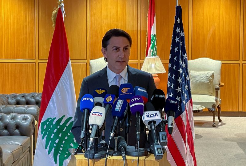 US exploring land border delineation between Lebanon, Israel -White House adviser