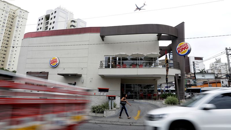 &copy; Reuters. Franquia do Burger King, cuja marca no Brasil é de propriedade da Zamp, em São Paulo
20/10/2017 REUTERS/Paulo Whitaker