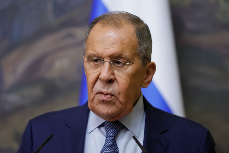 &copy; Reuters. Ministro das Relações Exteriores da Rússia, Sergei Lavrov, em Moscou
31/08/2023 REUTERS/Maxim Shemetov/Pool