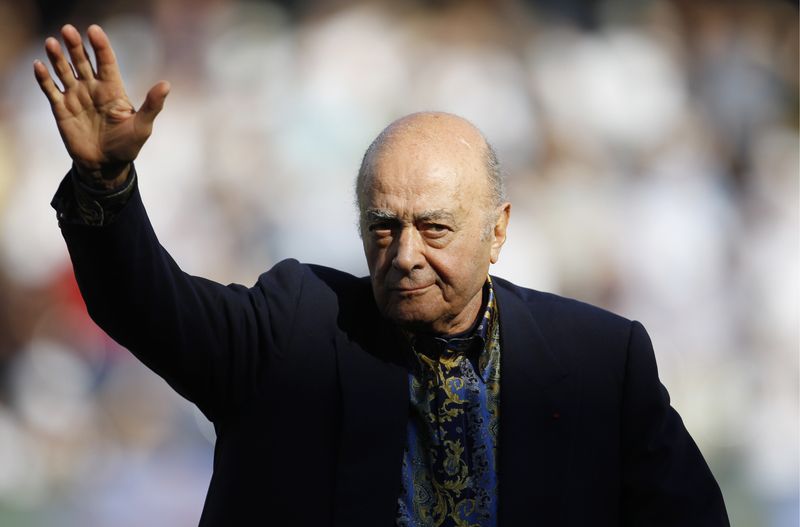 &copy; Reuters. Mohamed al-Fayed 
Action Images/ Jed Leicester