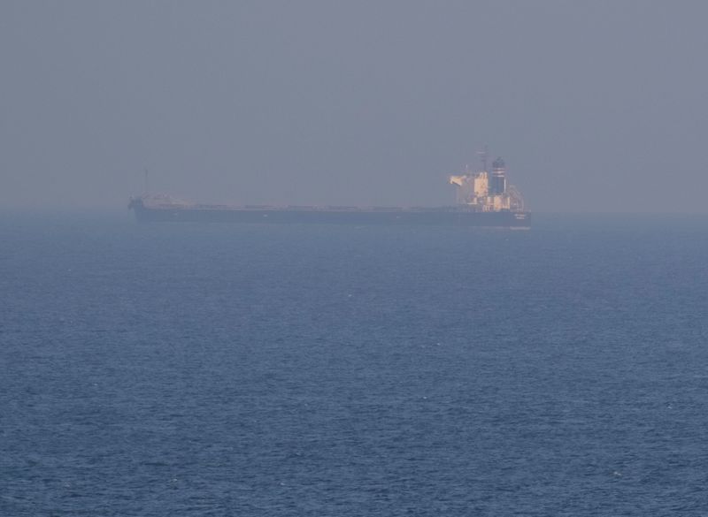 &copy; Reuters. FILE PHOTO: A grain ship carrying Ukrainian grain is seen in the Black Sea, amid Russia's attack on Ukraine, near Ukrainian port of Odesa, Ukraine November 2, 2022. REUTERS/Serhii Smolientsev/File Photo