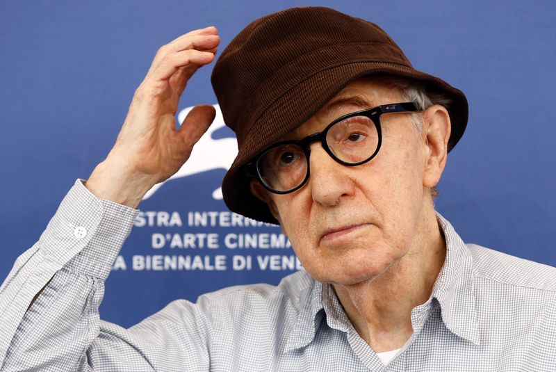 &copy; Reuters. Woody Allen durante Festival de Cinema de Veneza
04/09/2023 REUTERS/Guglielmo Mangiapane