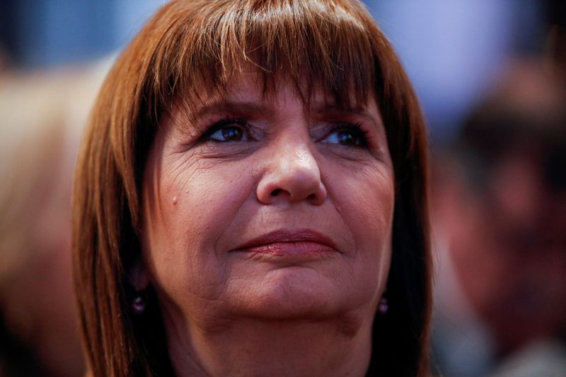 &copy; Reuters. Candidata presidencial argentina Patricia Bullrich
24/08/2023
REUTERS/Agustin Marcarian