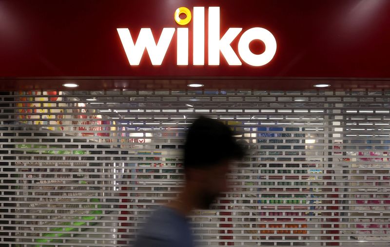 &copy; Reuters. A branch of the discount retail homeware store Wilko is seen in London, Britain, August 3, 2023. REUTERS/Toby Melville/File photo