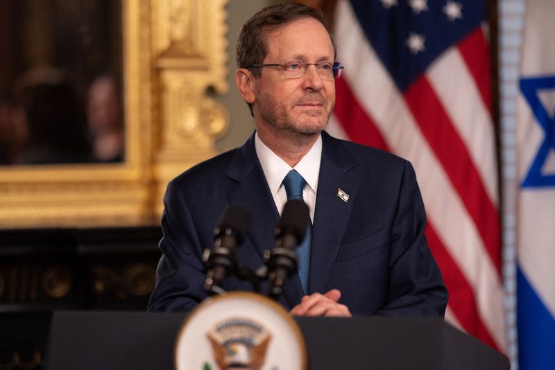 &copy; Reuters. Presidente de Israel, Isaac Herzog
19/07/2023
REUTERS/Nathan Howard