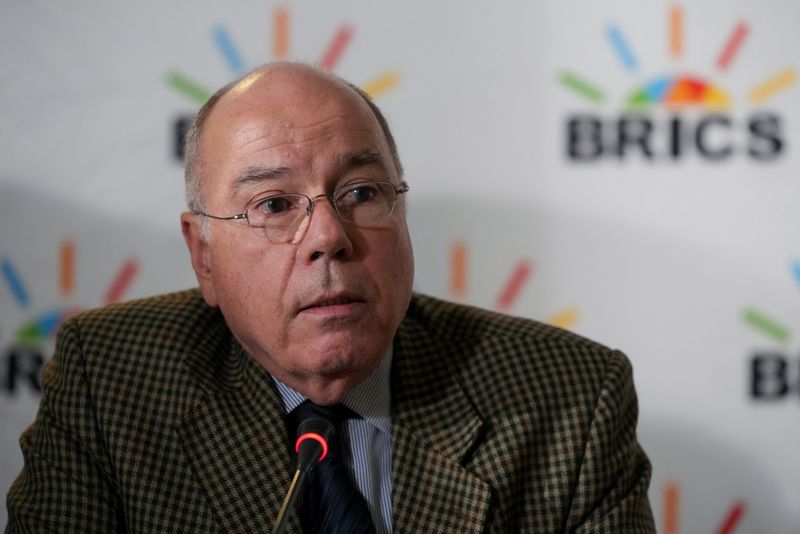 &copy; Reuters. Ministro das Relações Exteriores, Mauro Vieira, durante coletiva de imprensa em encontro do Brics, na Cidade do Cabo, África do Sul
01/06/2023
REUTERS/Nic Bothma