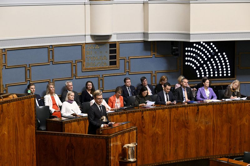 &copy; Reuters. Parlamento da Finlândia
 6/9/2023   Lehtikuva/via REUTERS